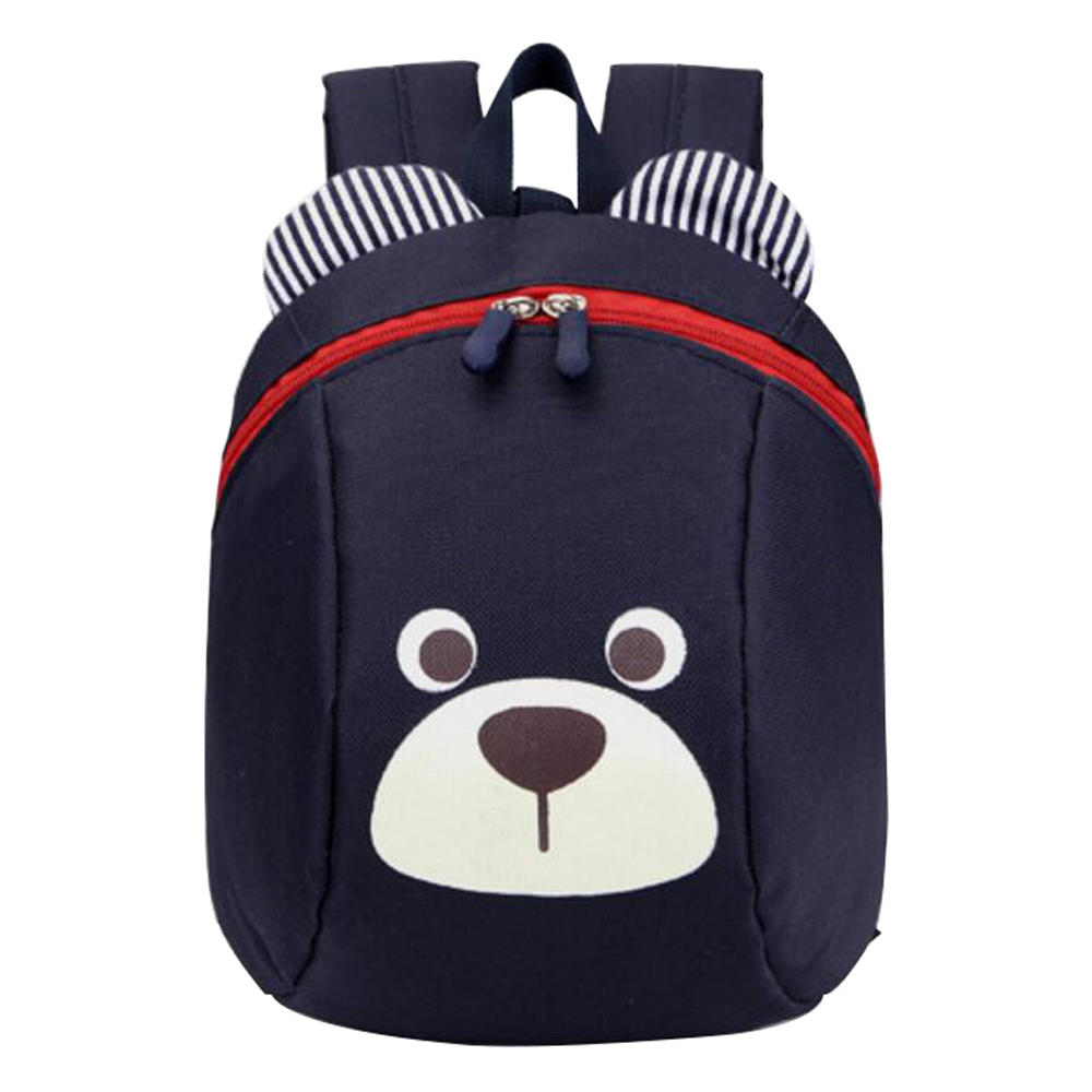 George Jimmy Anti-lost Kindergarten Backpack Cute Dog Shoulder Bag School Bag-Deep Blue