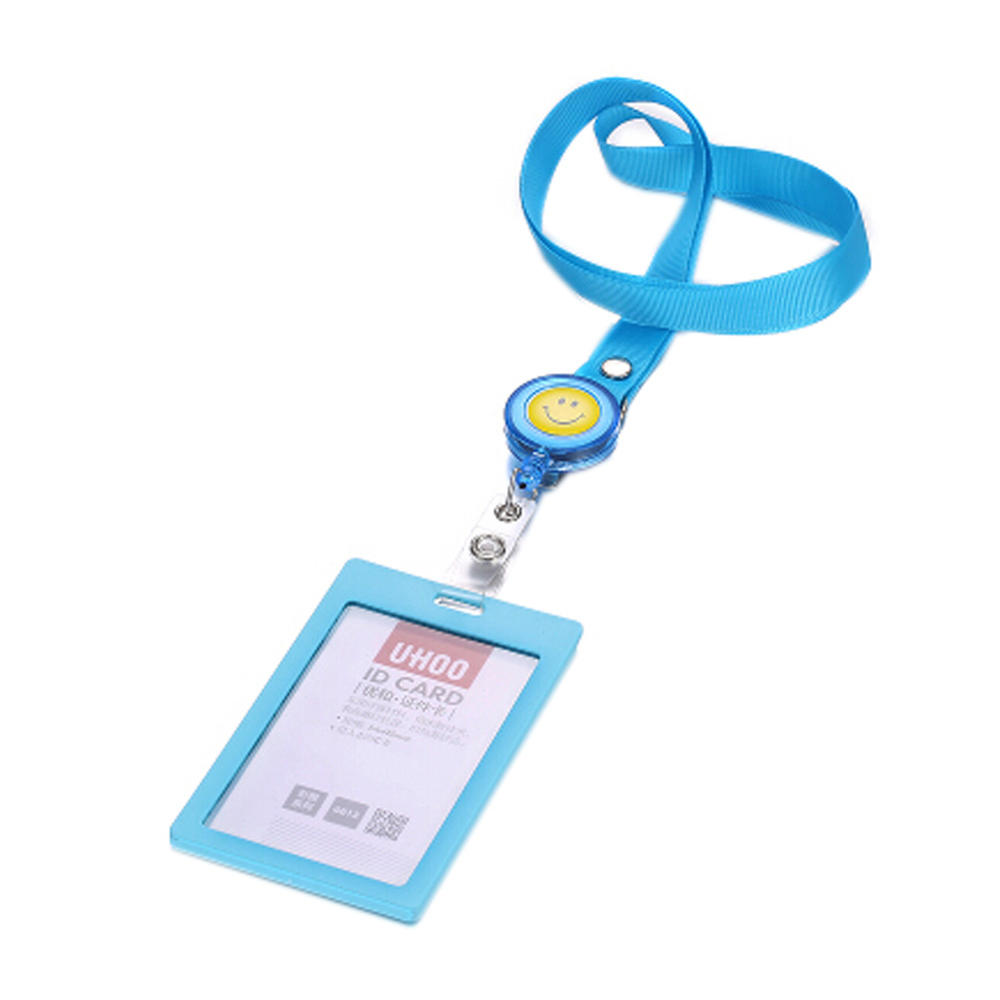 Kylin Express Set Of 5 Light Blue ID/Credit Card Case Library Card Holder