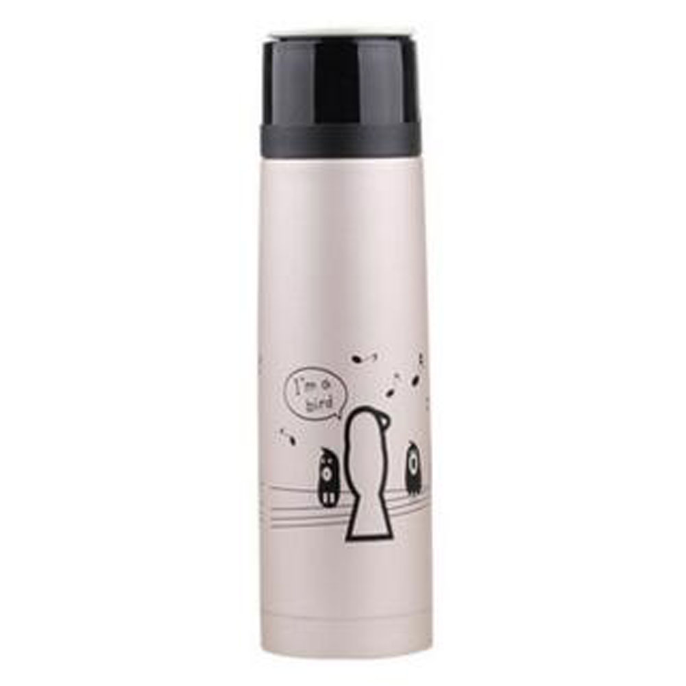 Kylin Express Creative Durable Water Bottle Stainless Steel Insulated Cup Vacuum 500ml, Golden