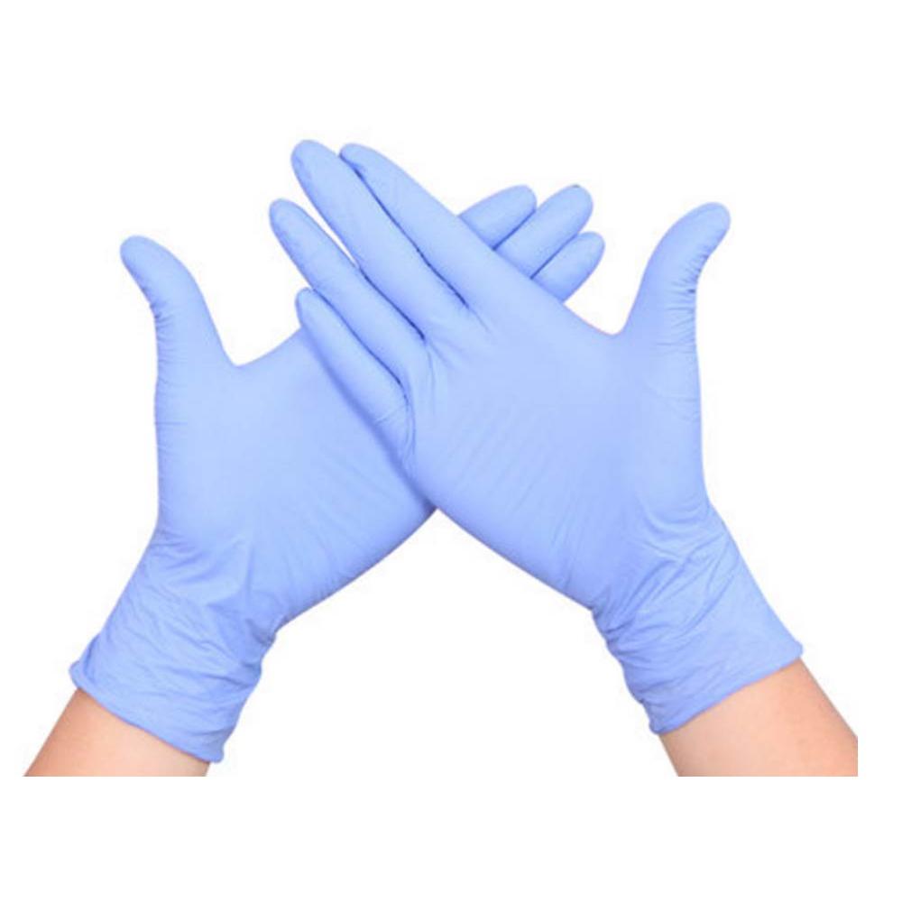 East Majik Disposable Nitrile Gloves Disposable Latex Gloves/Set Of 100