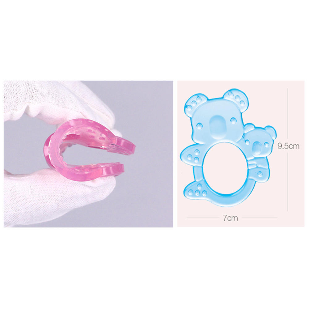 Blancho Bedding [Bear] - Creative Baby/Infant Silicone Teether Developmental Toy Activity Toy