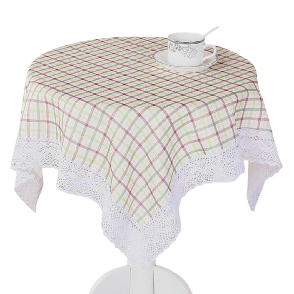Kylin Express 55 x 55-Inch Europeanism Slap-up Tablecloths Rural Square & Round Table cloth NO.08