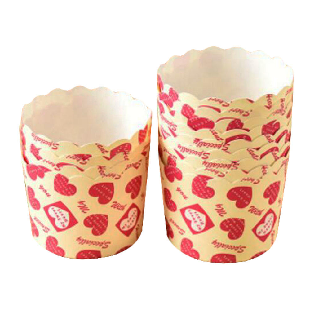 George Jimmy Baking Cups Maffin Cup Best Quality Cupcake Paper 50 PCS-Heart
