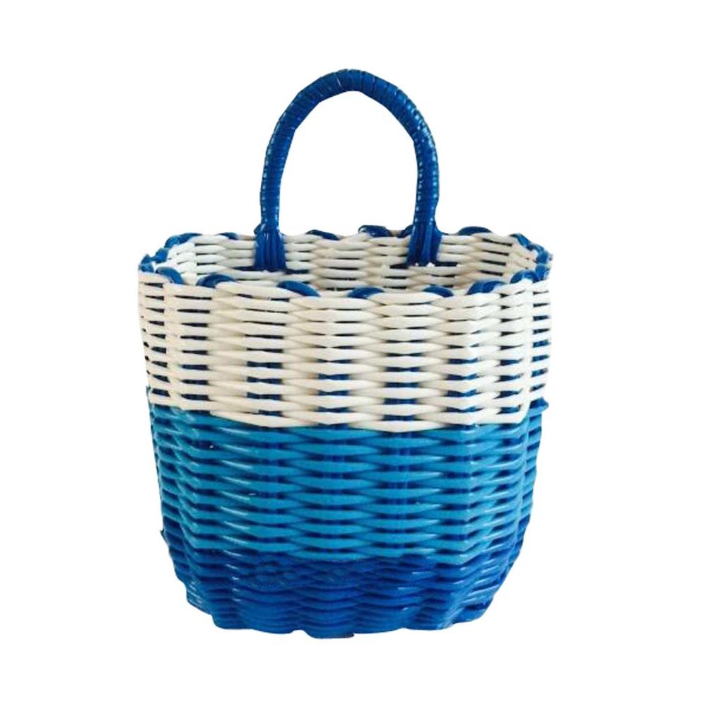 East Majik Bright Color Home Storage Basket Small Items Organizer Wall Hanging Organizer