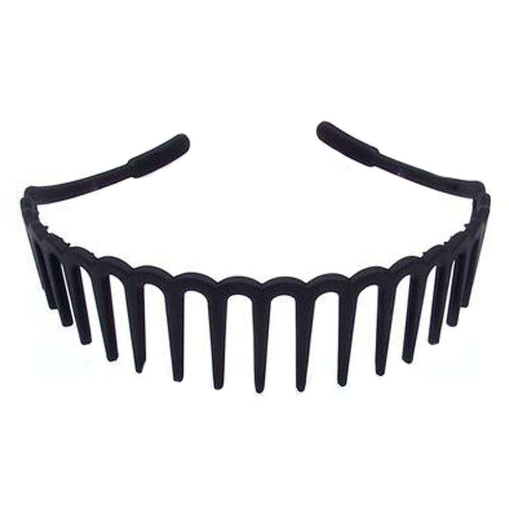 Kylin Express Special Boys and Girls Wave Antislip Hairband Teeth Hair Hoop Head Buckle, 13 Long Teeth Section