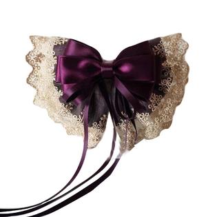 Panda Superstore French Barrette Type Bowknot Hair Clip Handmade