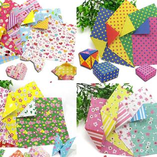 East Majik Craft Folding Origami Paper Washi Folding Paper 40 Pieces 15x15 Cm