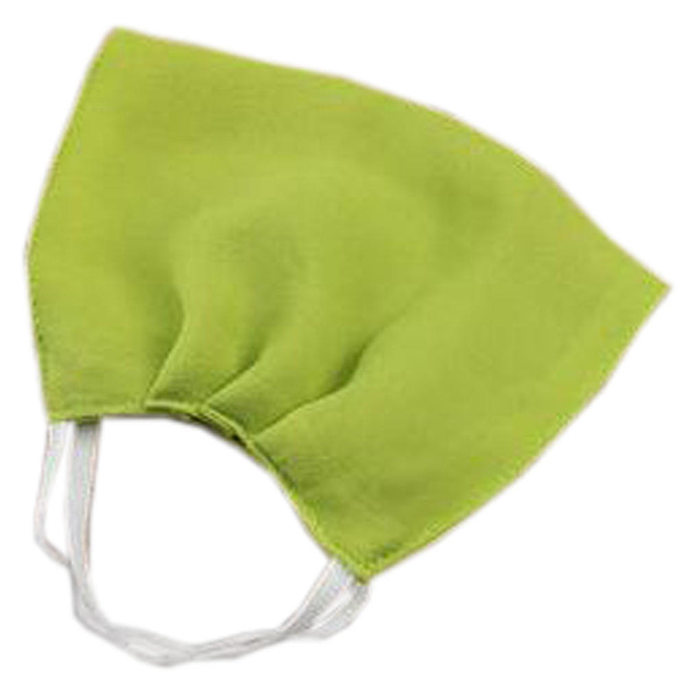 Kylin Express Mulberry Silk Cool PM2.5 Anti-bacterial Filtering Earloop Mouth Face Mask, Grass Green