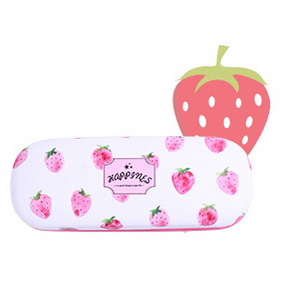 Gentle Meow Eyeglass Case Reading Glasses Case Spectacle Cases Sunglasses Case Strawberry