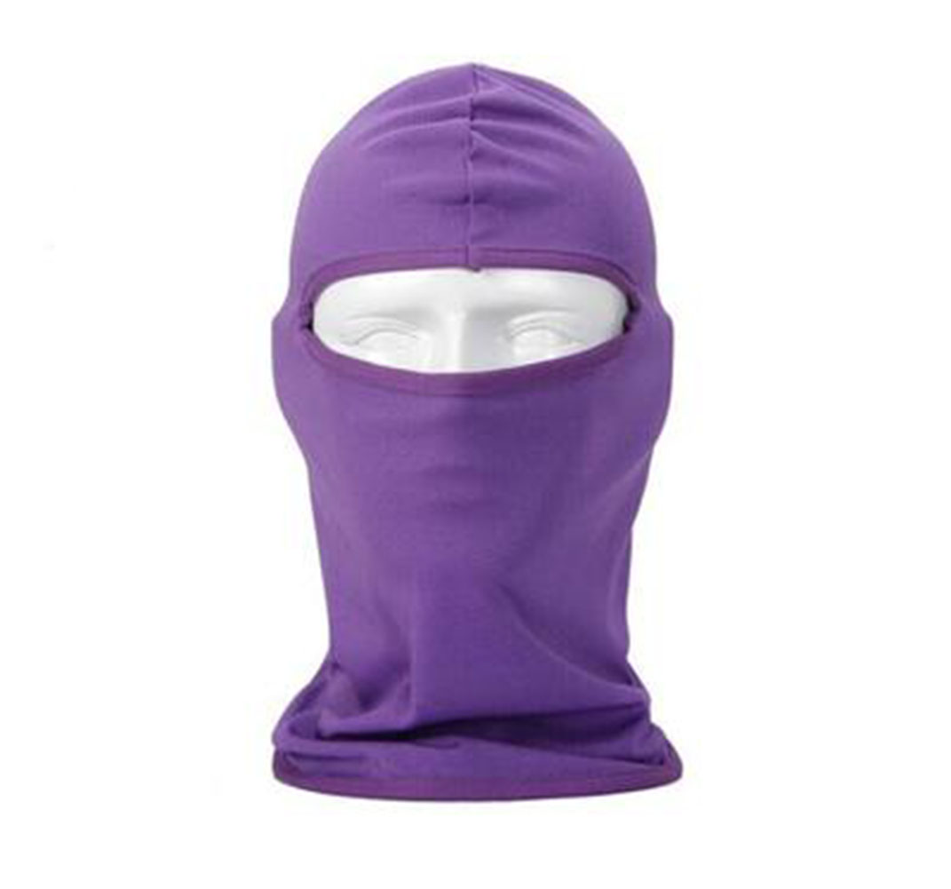 WuKong Paradise Outdoor Fancy Balaclavas Headwear Hood Face Mask for Cycling Skiing Snowboarding, Purple