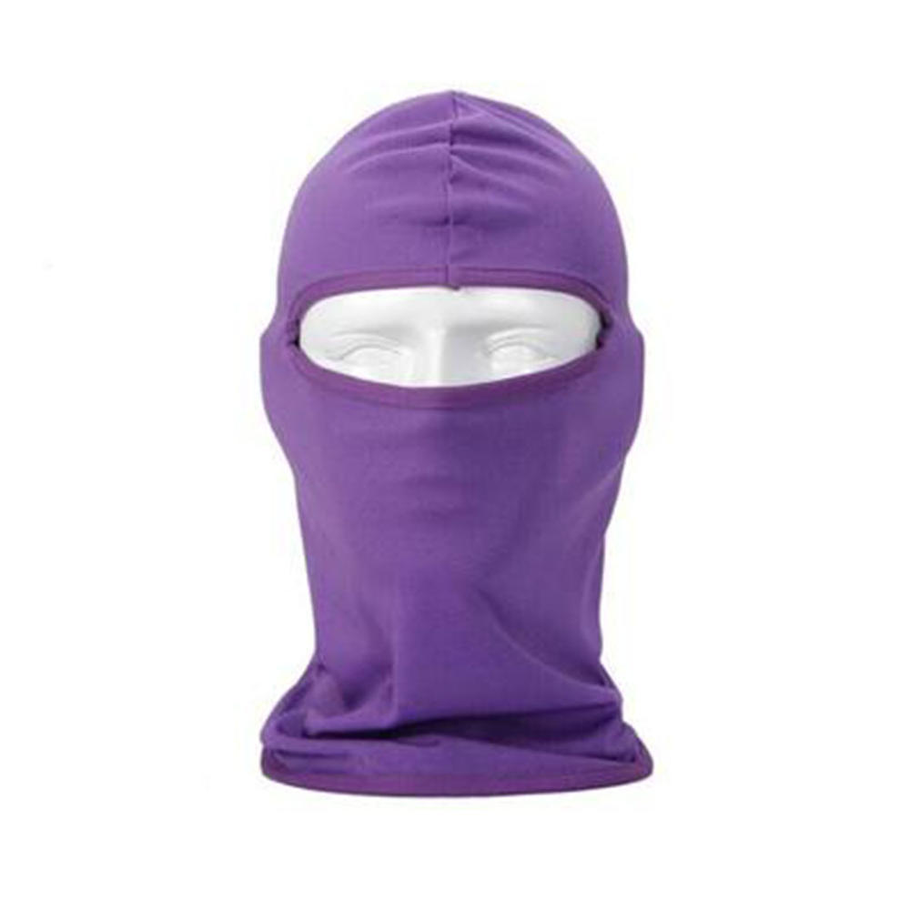 WuKong Paradise Outdoor Fancy Balaclavas Headwear Hood Face Mask for Cycling Skiing Snowboarding, Purple