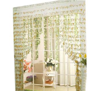 Panda Superstore Willow Line Door String Curtain Window