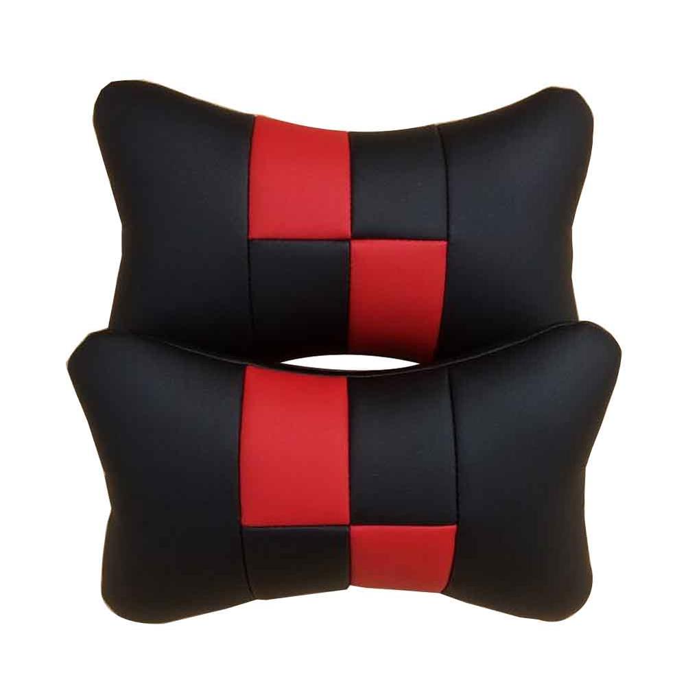 Blancho Bedding 1 Pair of Car Pillows Car Cushions Car Neck Support Pillows [D]