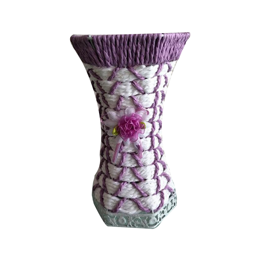 George Jimmy Simple Artificial Flowers Rattan Vase For Home / Office / Hotel / Garden -A1