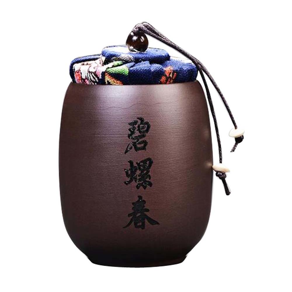 Dragon Sonic Durable Ceramics Tea Caddy Storage Can Ornament Coffee/Sugar/Storage-G1