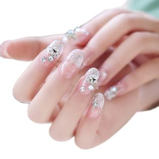 George Jimmy Stylish Wedding Bridal Nail Jewelry French Nails George Jimmy Stylish Wedding Bridal Nail Jewelry French Nails