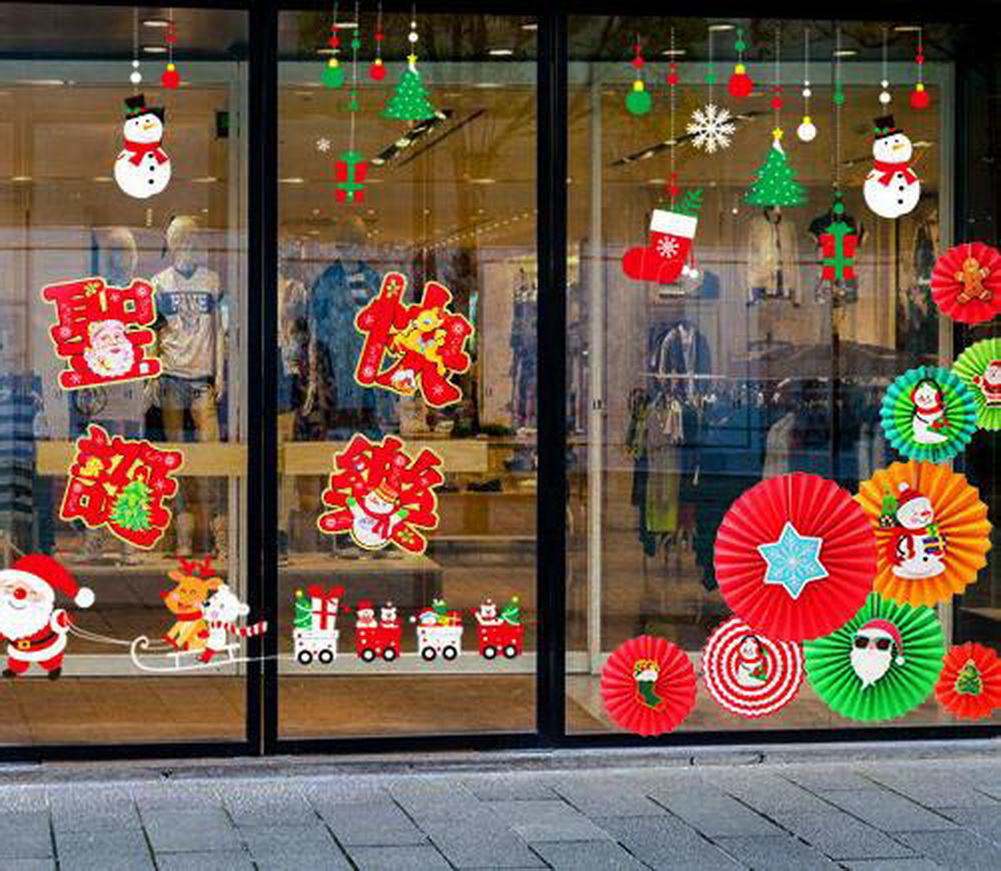 Gentle Meow Christmas Decorations Supplies Opening Props Paper