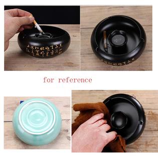 Koala Superstore Chinese Style Ceramic Ashtrays Outdoor Indoor