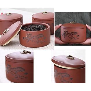 East Majik Home Kitchen Ceramics Storage Jars For Tea Loose Leaf
