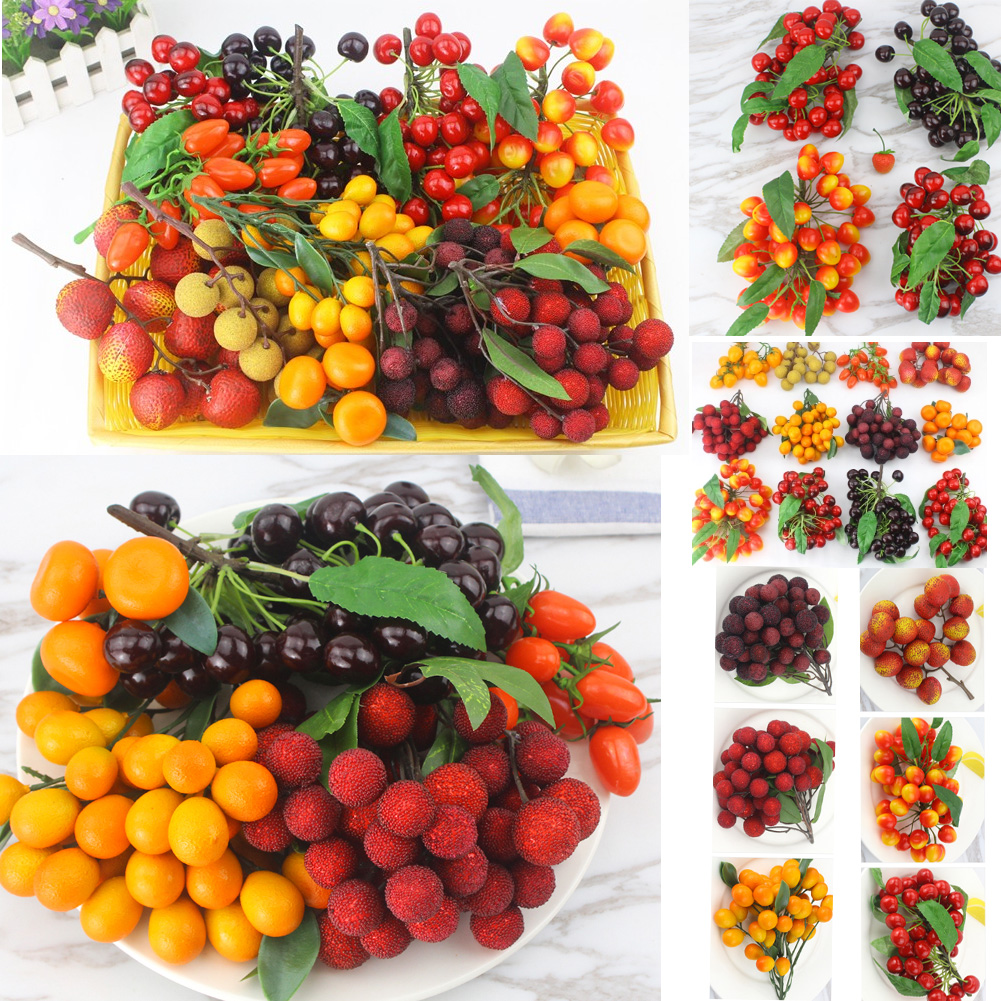 East Majik Artificial Foam Fruits Sets For Store Display Home