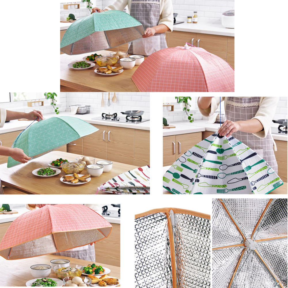 LUNA VOW Collapsible And Reusable Food Cover Tents Umbrella For Home/Outdoor (A17)