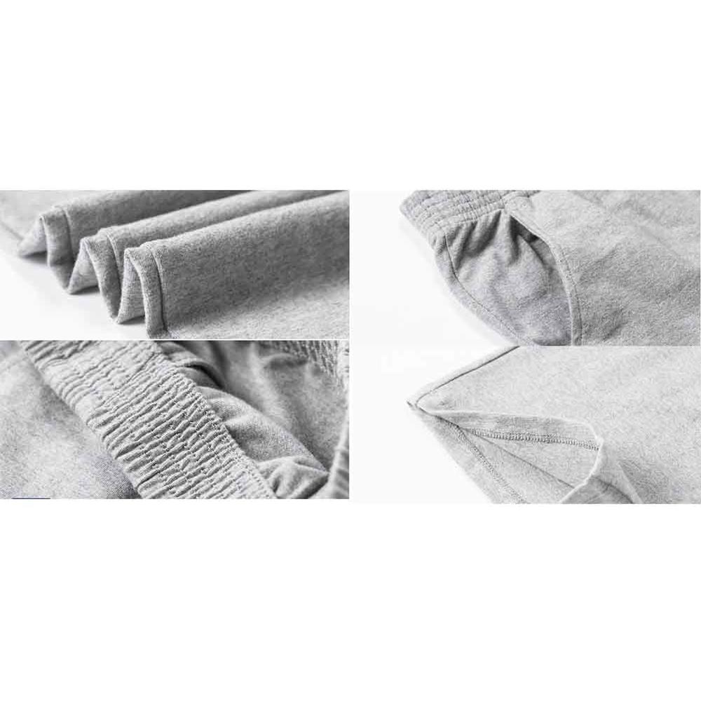 Blancho Bedding Set of 2 Cotton Men's Sweatpants Men's Pajamas Men's Sweats [F]