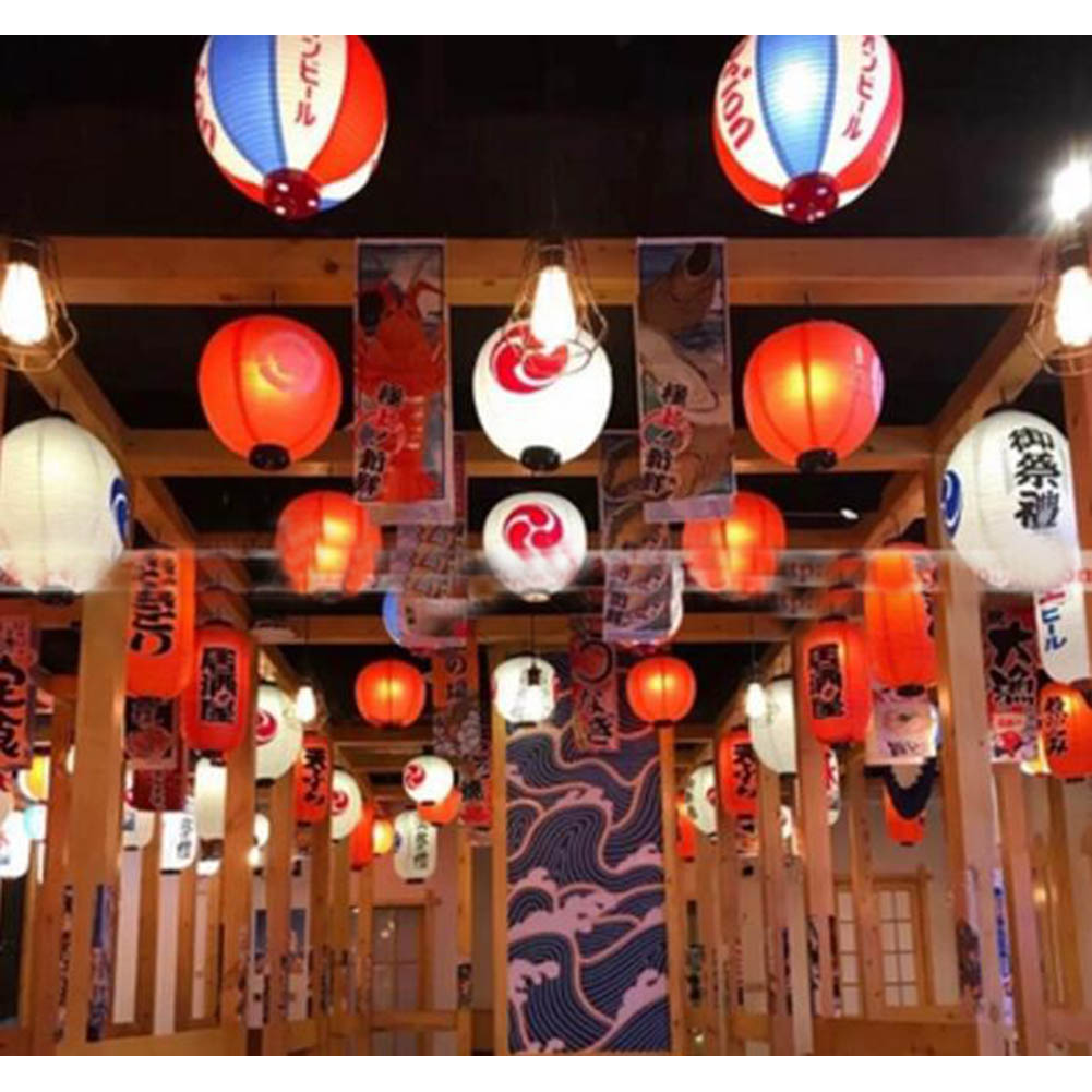 George Jimmy Japanese Style Hanging Lantern Sushi Pvc Lampshade