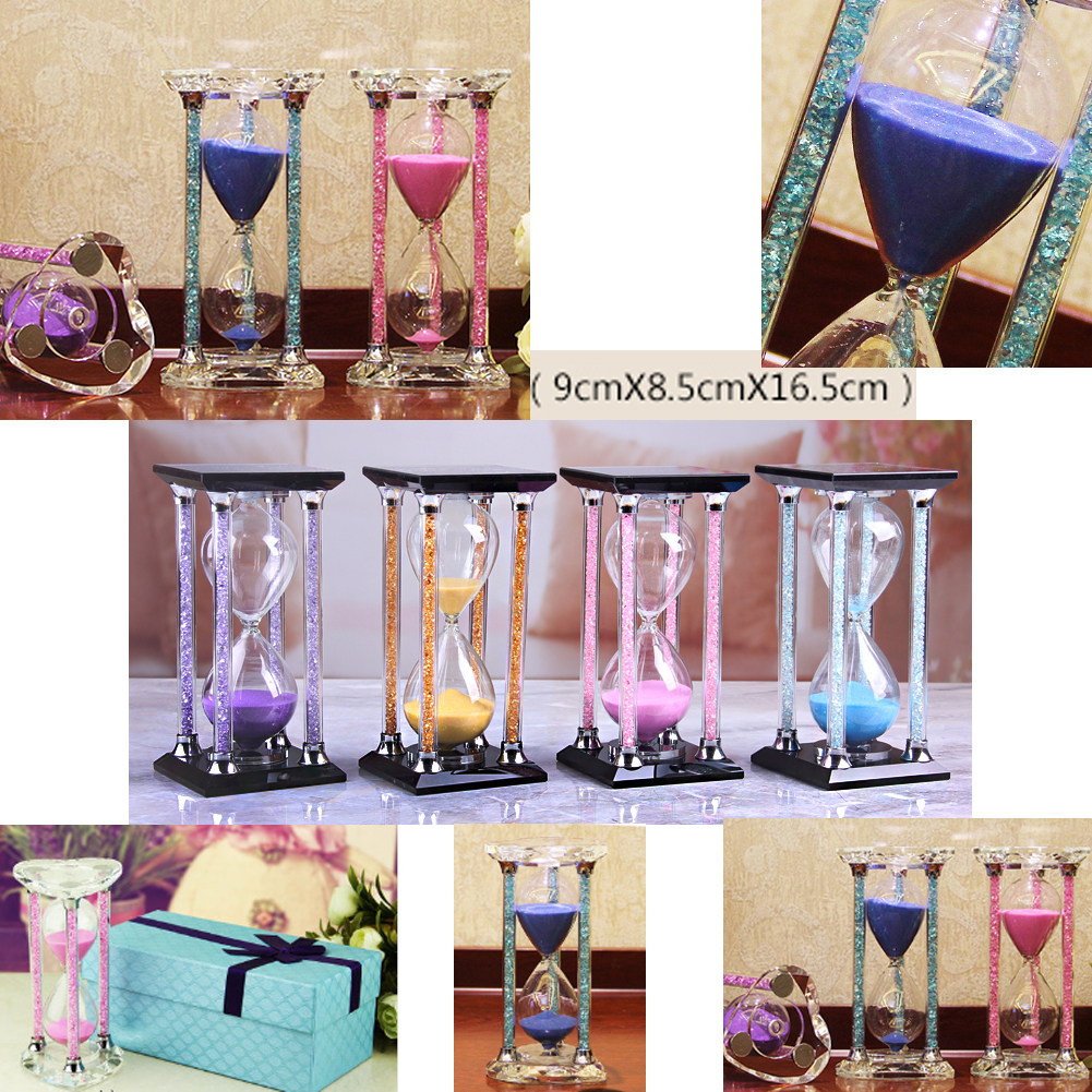 East Majik Hourglass Sand Timers Vintage Office Kitchen Decor 30