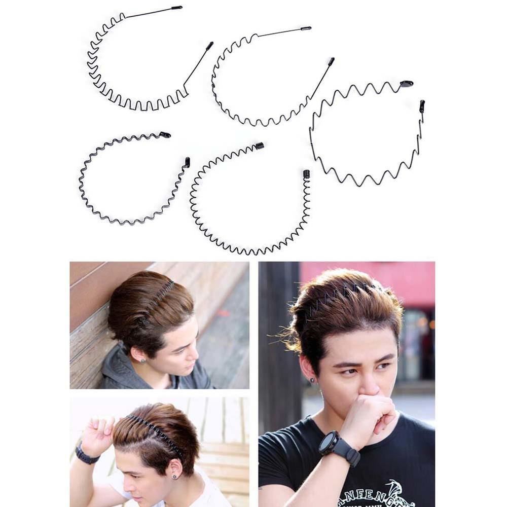 East Majik Slip Headband Men Sports Hairband Hair Accessories Set of 2 East Majik Slip Headband Men Sports Hairband Hair Accessories Set of 2