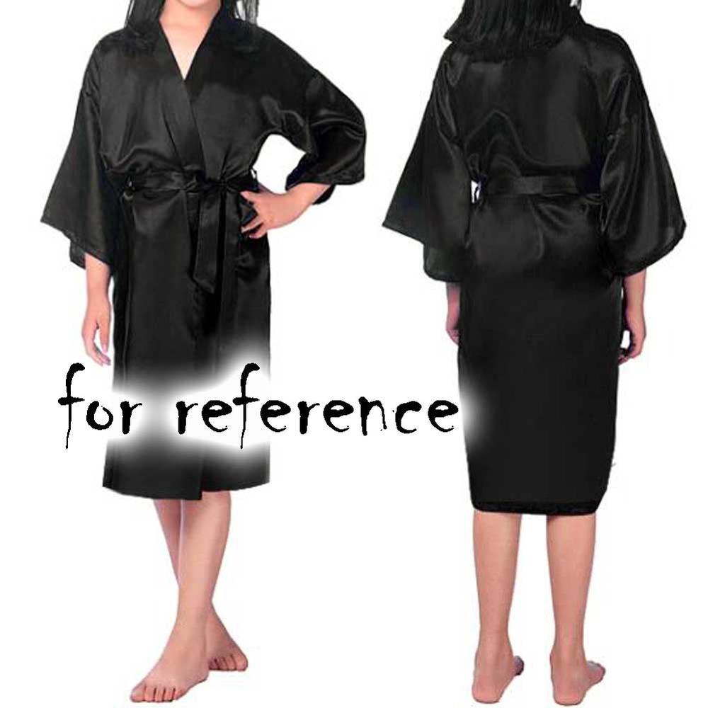 Panda Superstore Summer Silk-Like Pajama Robe Japanese Style Kimono Yukata Sleepwear Loungewear,