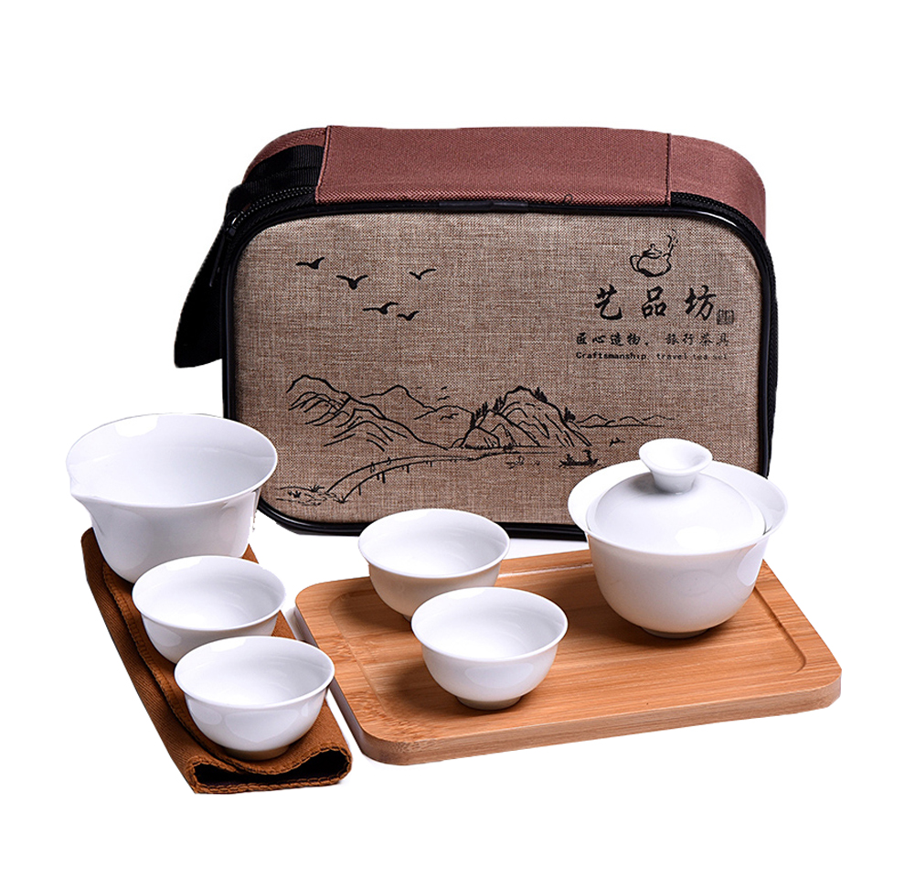 Dragon Sonic Ds Hom367229011 Aimee02277 Ceramic Teapot Travel Set Outdoor Carrying Bag Tea Set Y3