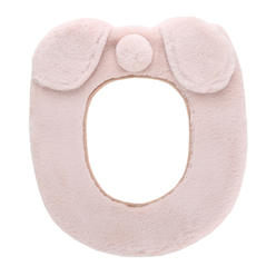 Warm Comfy Soft Fabric Toilet Seat Cover