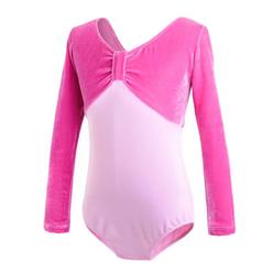 Long Sleeve Nude Leotard Girls Costume Kids Costumes