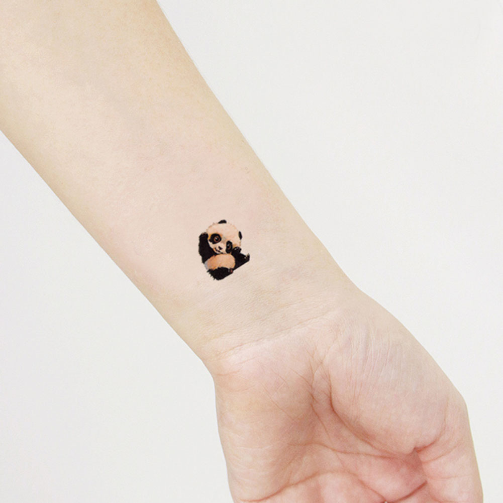Panda Superstore 3 Sheets Small Super Cute Panda Baby Temporary Tattoo Stickers Body Art Fake Tat Panda Superstore 3 Sheets Small Super Cute Panda Baby Temporary Tattoo Stickers Body Art Fake Tat