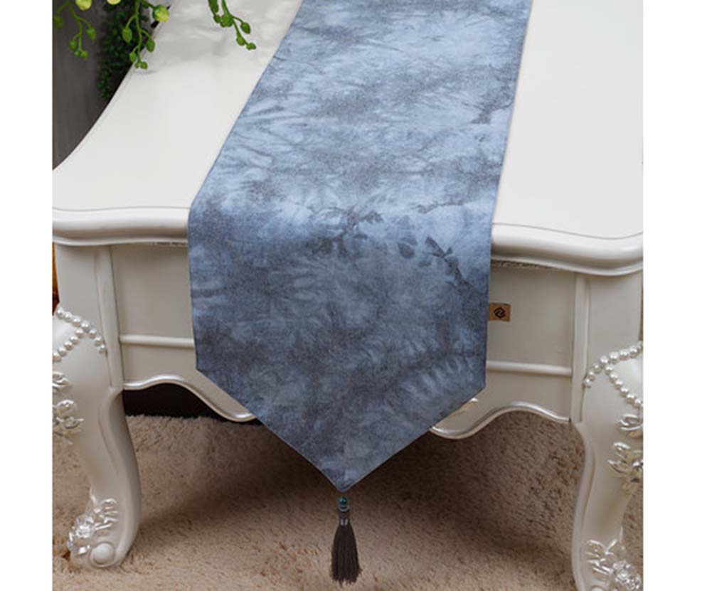 Blancho Bedding 13x71 Inch Stylish Cotton Linen Table Runner Home