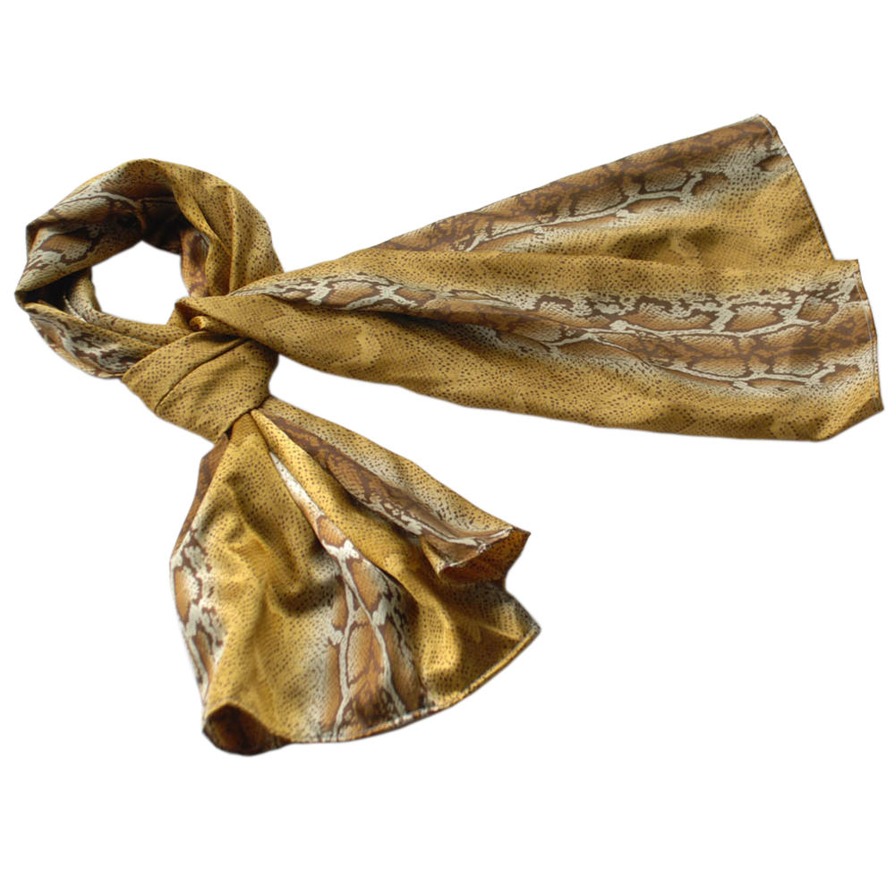 Blancho Brando Gold Boa Noble Fashion Delicately Soft Silky Scarf/Wrap/Shaw(Large)