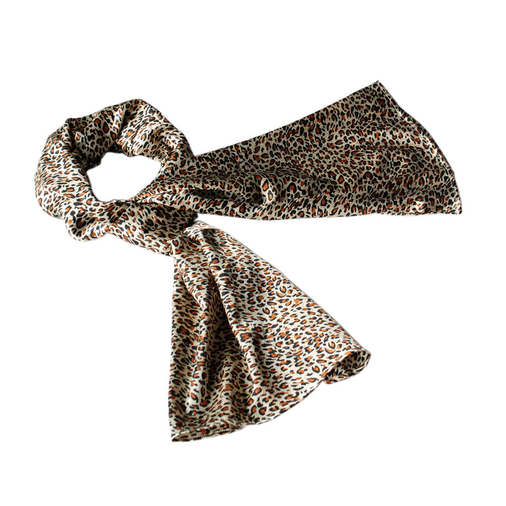 Blancho Brando Fashion Leopard Pattern Soft Natural Silky Scarf/Wrap/Shawl(Large)