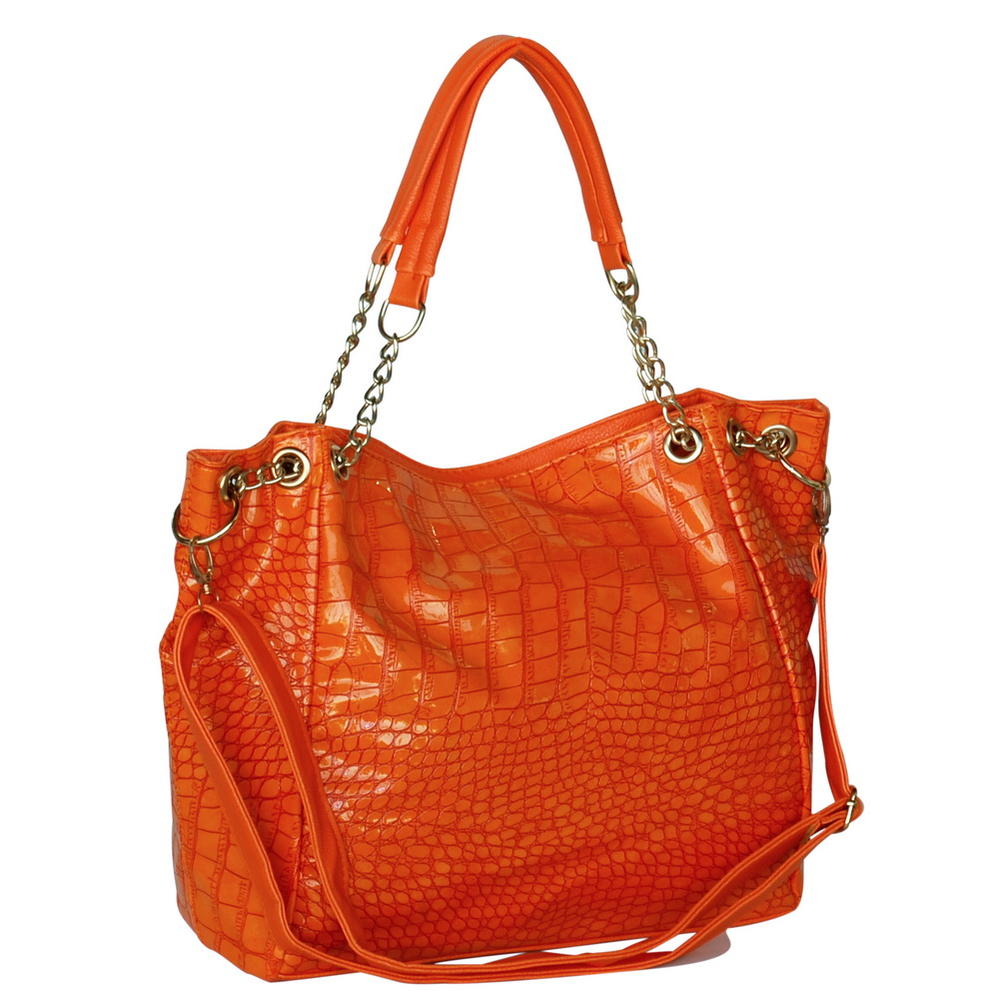 Blancho Bedding [Hot Lady] Hot Double Handle Leatherette Satchel Bag Handbag Purse