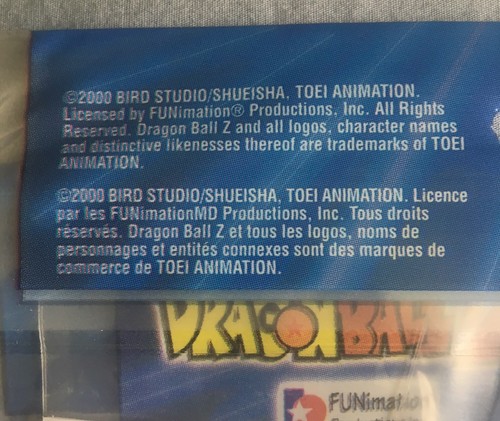 Design Ware Nip 32 Dragon Ball Z Party Favor Gift Loot Bags 4 Pkgs