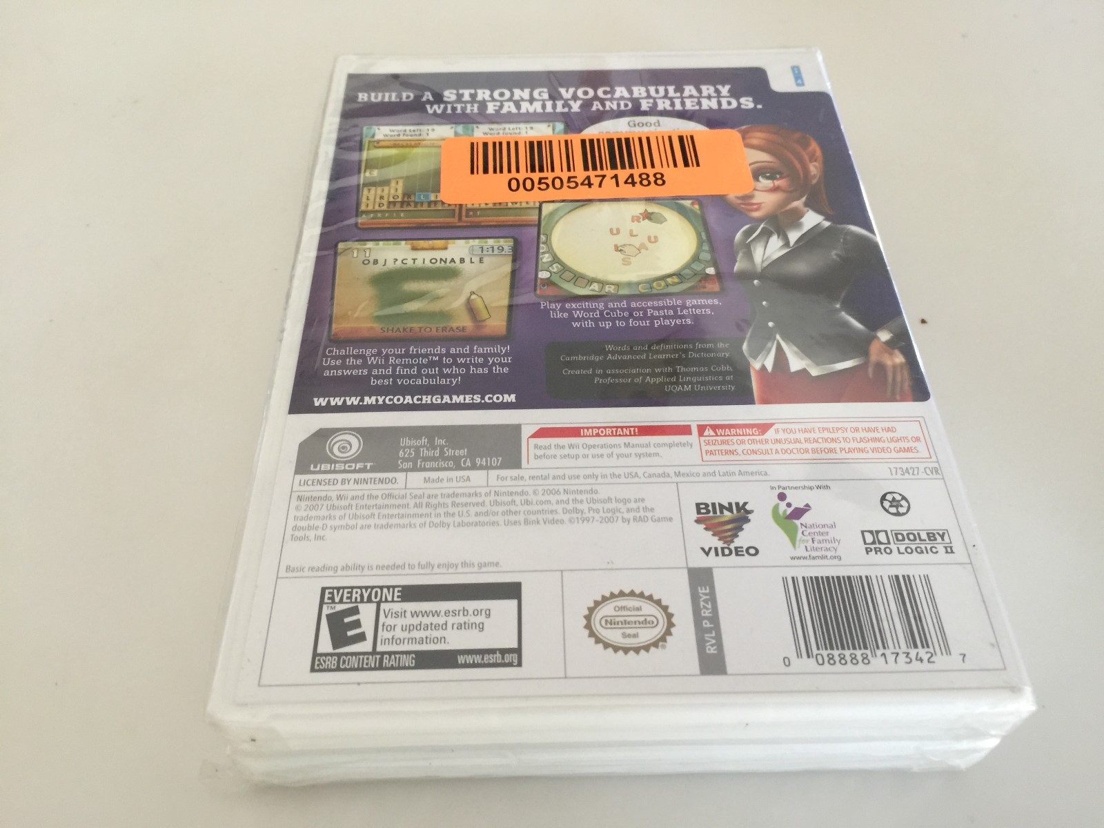My Word Coach Nintendo Wii 07 Wii New