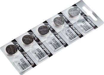 Ecr1616 New Energizer Cr1616 Lithium Battery Card Of 5