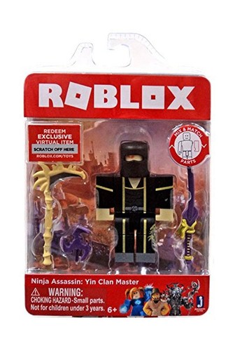 Roblox Ninja Assassin Yin Clan Master Single Figure Core -