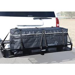 Rola Expandable Hitch Cargo Carrier Bag Ivation Hitch Bag 100 Waterproof Expandable Tray Cargo Carrier 48 X