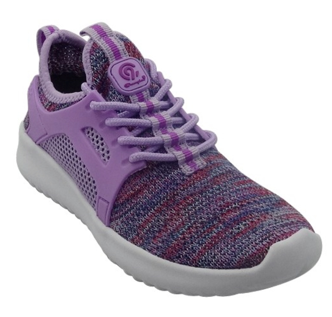 C9 by Champion *C9 Champion Youth Girls Poise 2 Lilac SpeedKnit Mesh Athletic Sneaker, Purple