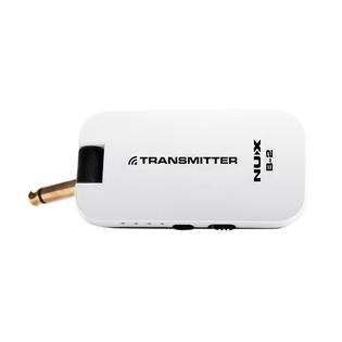Nux B2 Wht Nux B2 Digital Wireless Guitar Instrument Transmitter Receiver System White