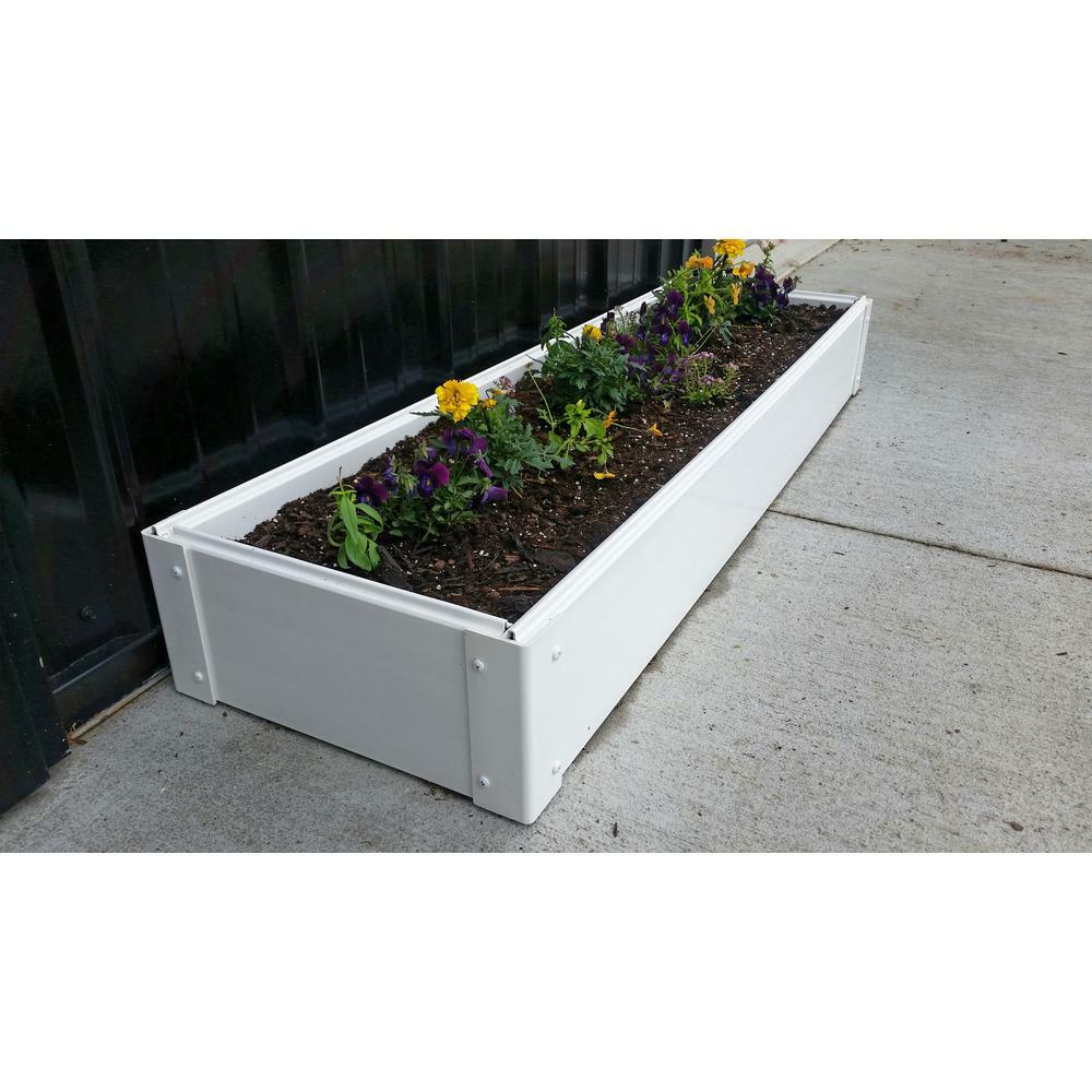 Handy Bed Flower Plants Herbs Raised Garden Bed Maintenance Free