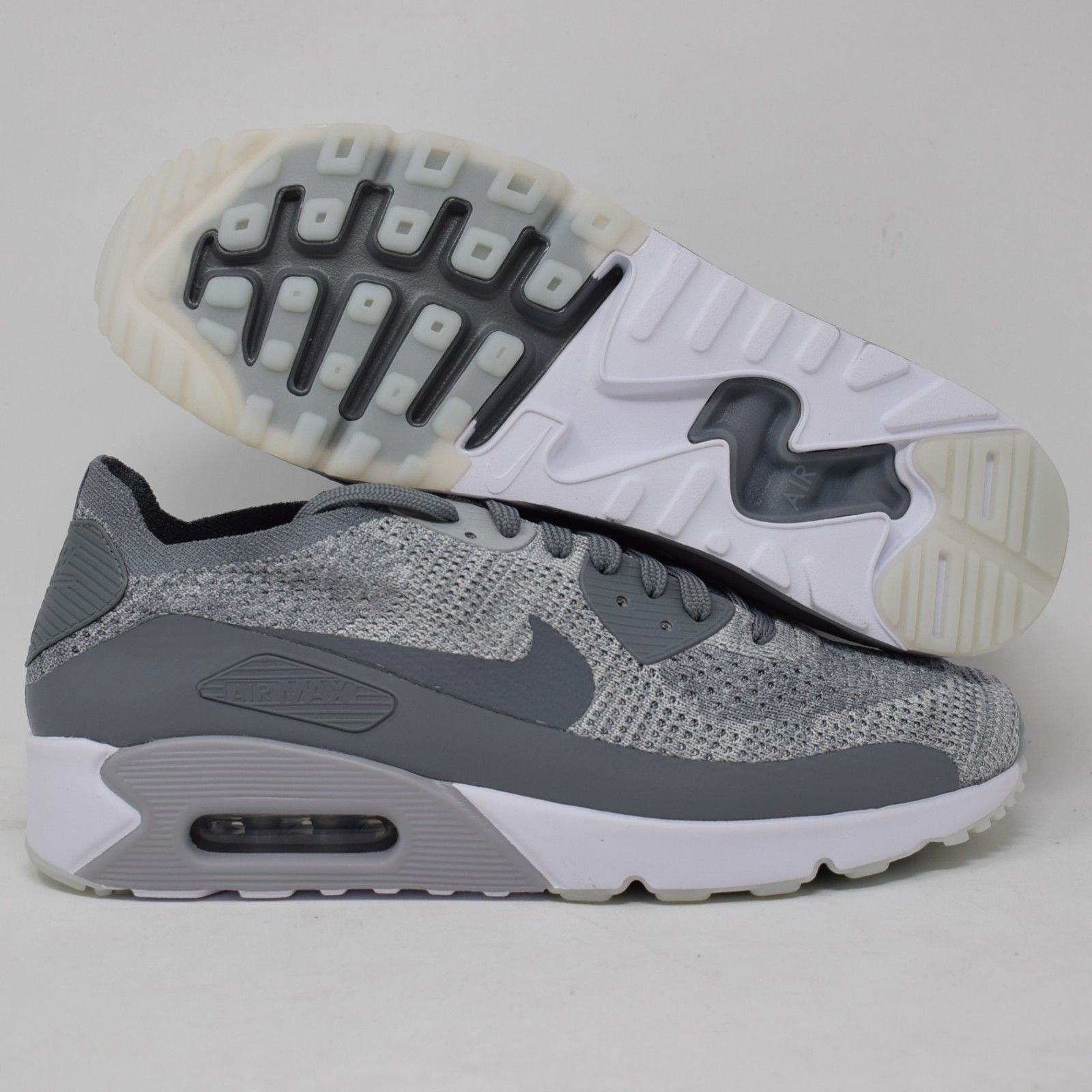 Nike Men's Air Max 90 Ultra 2.0 Essential Black Dark Grey Ankle High Fashion Sneaker 8M Nike Men's Air Max 90 Ultra 2.0 Essential Black Dark Grey Ankle High Fashion Sneaker 8M