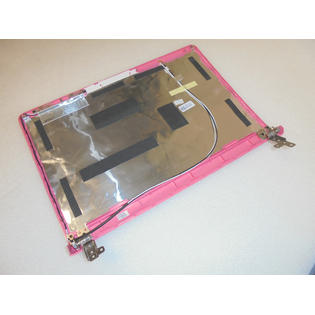 Brand New Dell Inspiron 1464 Lcd Back Cover Lid Pink Hinges Wifi Cables M34k1