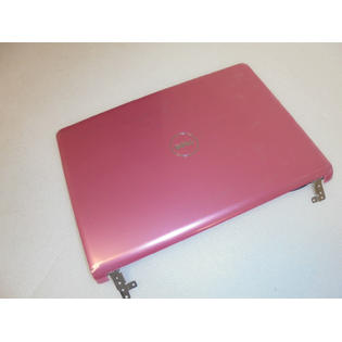 Brand New Dell Inspiron 1464 Lcd Back Cover Lid Pink Hinges Wifi Cables M34k1