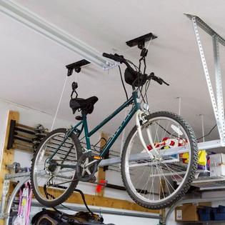 Discount Ramps 3 Bike Lift Hoist Garage Ceiling Pulley